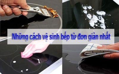 vệ sinh bếp từ