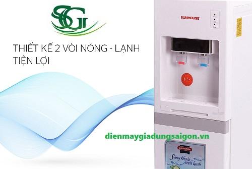 cây nước nóng lạnh 2 vòi