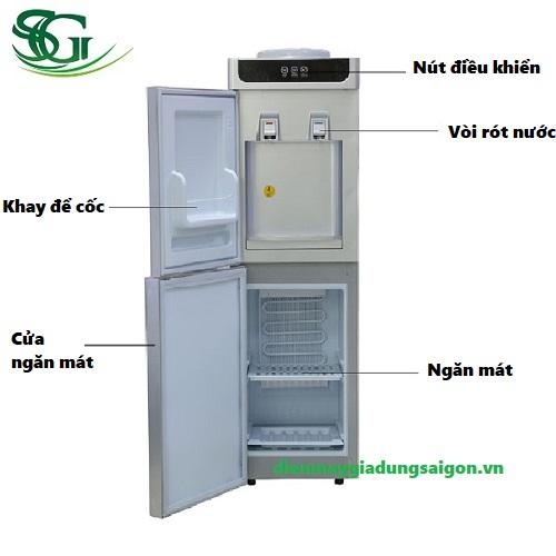 cây nước có tủ lạnh