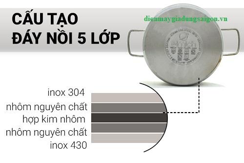 nồi inox 5 lớp