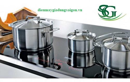 sử dụng nồi nấu từ inox