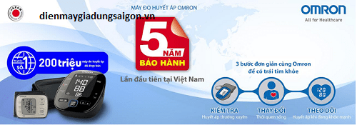 máy đo huyết áp omron