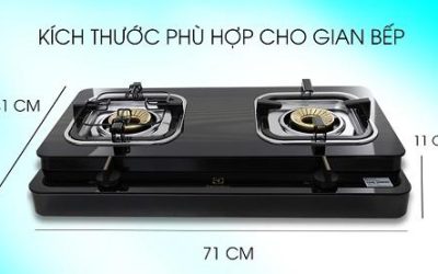 kích thước bếp ga dương