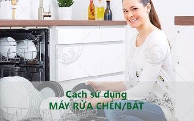 cách sử dụng máy rửa chén