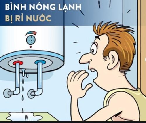 sửa bình nóng lạnh bị rò nước