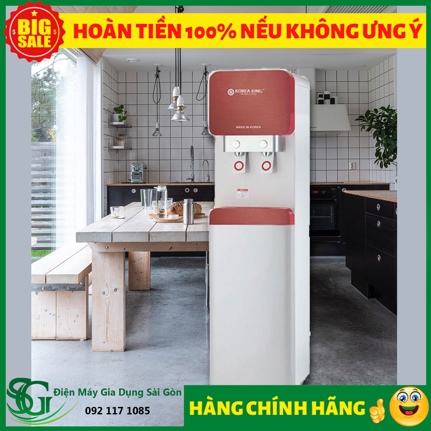 máy lọc nước nóng lạnh korea king kwp-3000uf