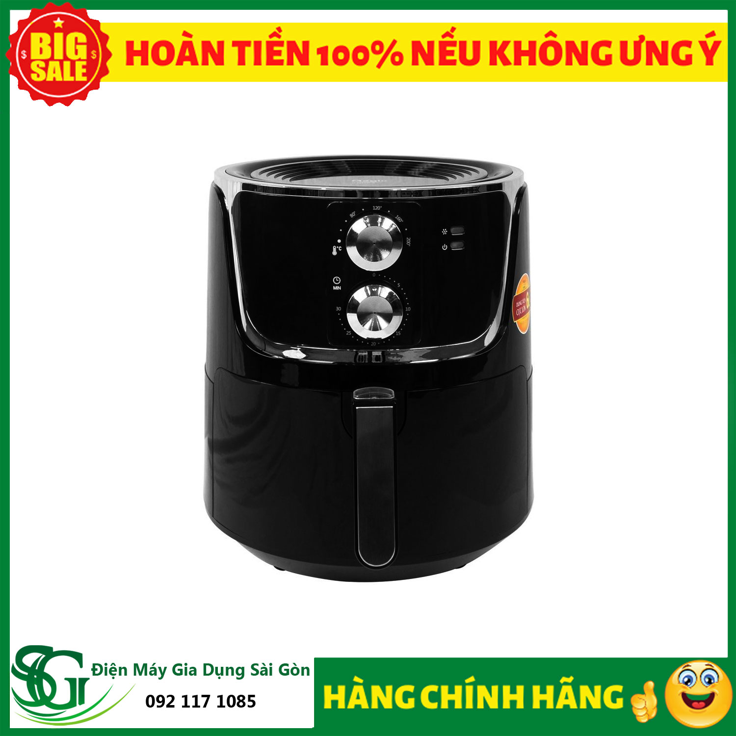 Noi chien khong dau Magic Korea A 801 Mau den 1