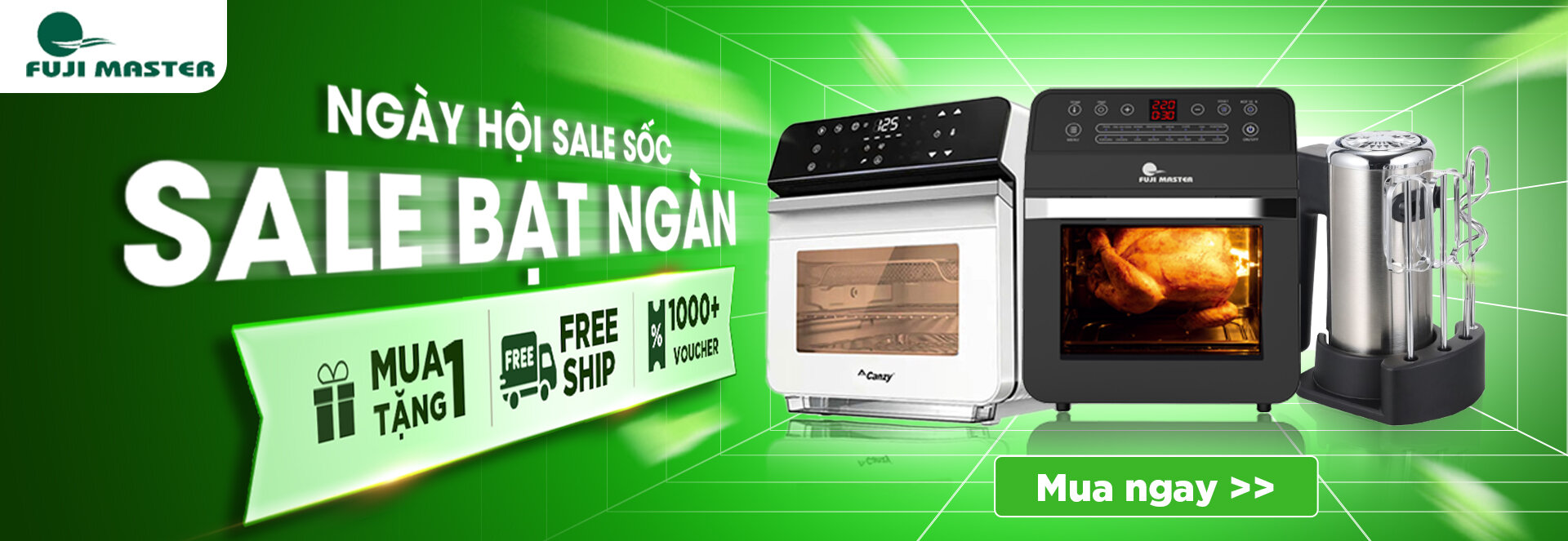 Ngày hội sale sốc sale bạt ngàn Fuji Master