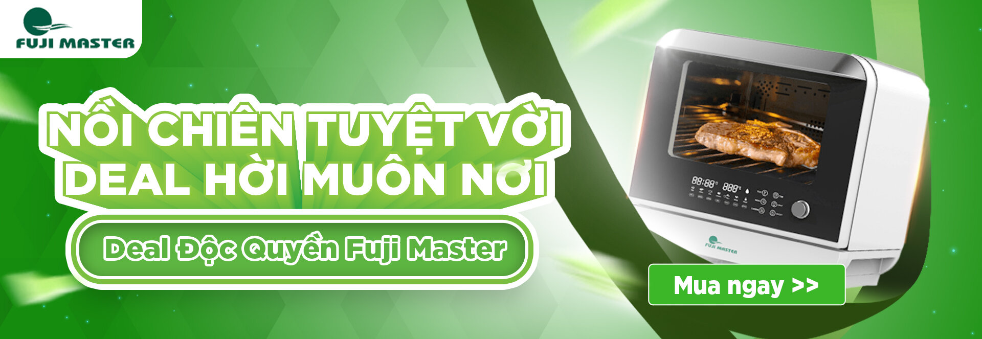 Nồi chiên tuyệt vời deal hời muôn nơi Fuji Master