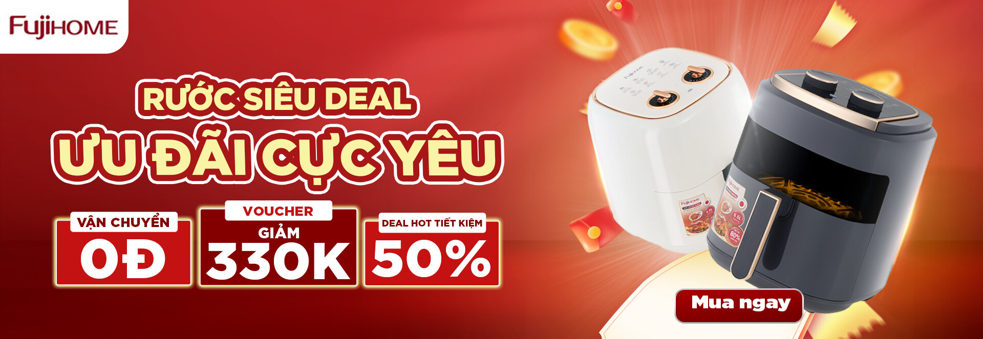 Rước siêu deal ưu đãi cực yêu Fujihme