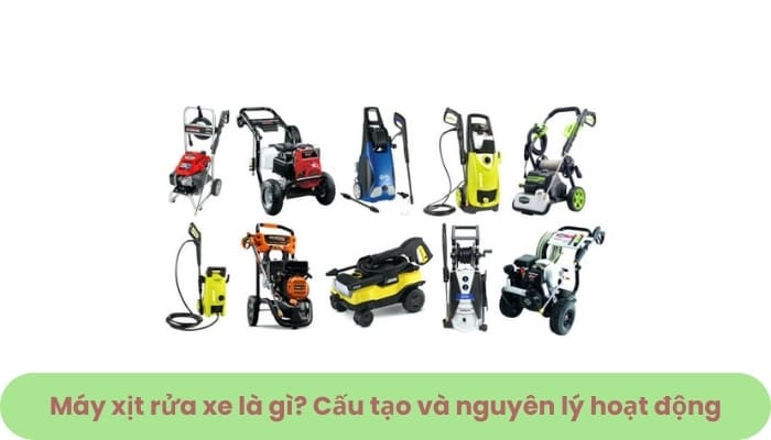 Máy xịt rửa là gì